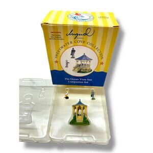 2000 Retired Sweetwater Cove Ocean View Inn Companion Set Figure in Box